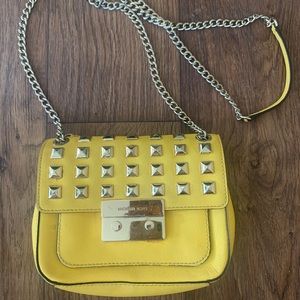 Studded Michael Kors Crossbody Purse